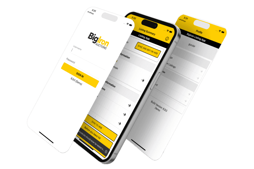 BigIron Listing App - Enterprise Solution